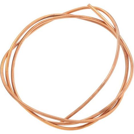 Tube De Cuivre - C1100 T2 - Diamètre Extérieur 6 mm - Pour Installation Frigorifique Et Climatisation - Longueur 2 m (1/5)