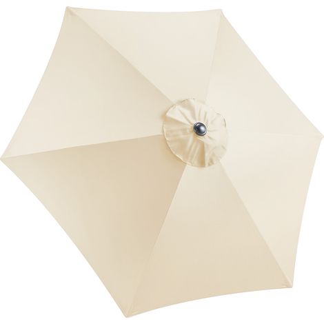 Replacement Parasol Canopy - 2.4m - Cream