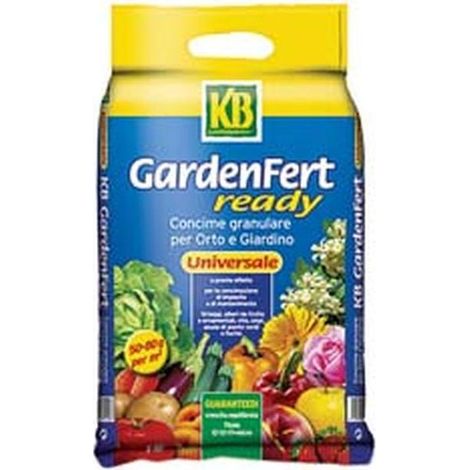 Concime granulare garden fert ready - kg.5 KB - 4 pz