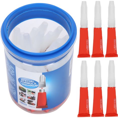 25 plantes d'aménagement paysager pour aquarium, colle instantanée, accessoires pour aquarium. (1/5)