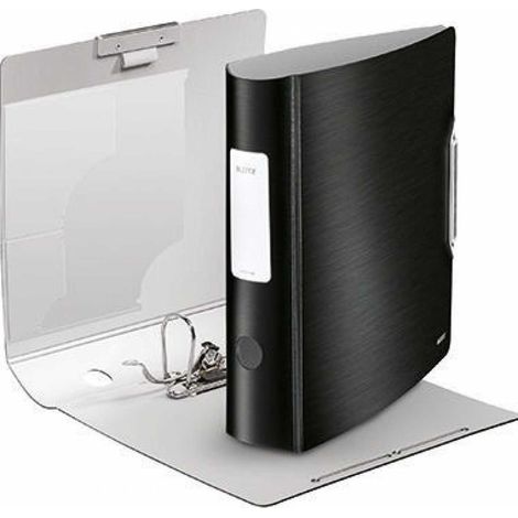Leitz Ordner Active Style 11080094 DIN A4 82mm PP satin schwarz (1/5)