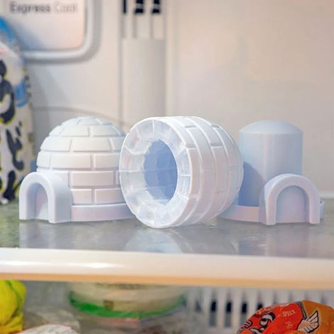 Eiswürfelform kikkerland igloo Nugget Form 2er Pack (1/3)