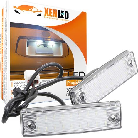2x Éclairages plaque LED Land Cruiser Prado (GX) à partir de 2009 / Lexus GS - Plaque d'immatriculation LED (1/5)