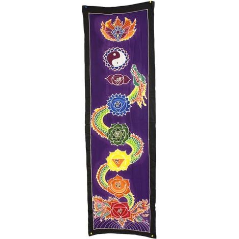 Bannière Goutte Chakra - Dragon 175x53cm- Vendu par 1