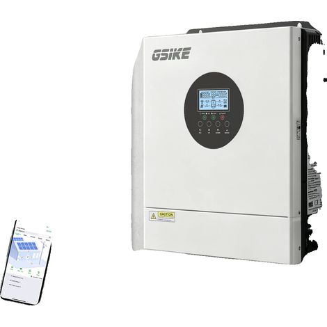 Inversor solar, controlador MPPT integrado, monitorización WiFi, GSK-2KW-12V-WIFI (1/2)