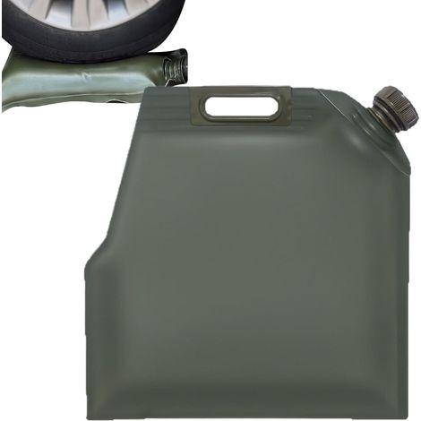 Sac D' - Conteneur De Gaz Portable Conteneur De Stockage D'huile Portable – Réservoir De Carburant Pliable En TPU 5 L 10 L 42 X 40 Cm Pour Voiture, Moto, SUV, Camping, Pêche, Voyage En Plein (1/5)