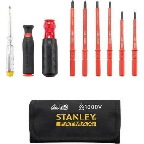Set di cacciaviti Stanley VDE multi-embouts 10 pezzi