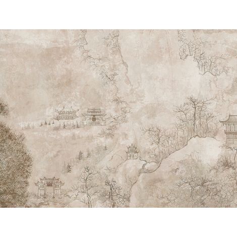 Panoramique, Fresque Nature Marron The Wall A.S. Création (1/5)