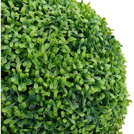 vidaXL Planta de boj artificial forma de bola con maceta verde 71 cm (1/2)