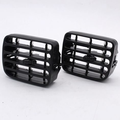 Lntyq Grille de Ventilation Compatible avec Renault Clio 2 Thalia , Tableau de Bord ,Aérateurs Climatisation , Gauche et Droite , 7702258280 7702258279 , Noir (1/5)