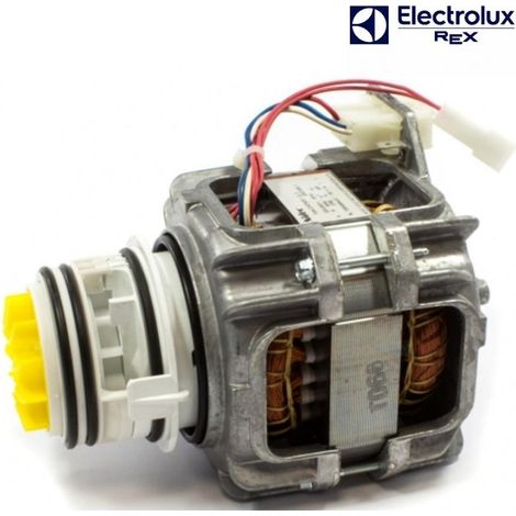 MOTOPOMPA MOTORE LAVASTOVIGLIE LAVAGGIO REX ELECTROLUX AEG 3 FILI  2 ZOPPAS