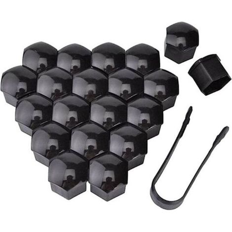 20 pièces de capuchons de protection pour têtes d'écrous de roue de 17 mm [FW]