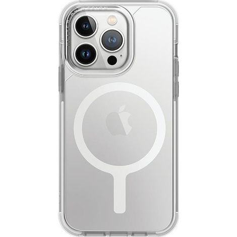 Uniq Combat iPhone 15 Pro Max 6,7" Magclick Ladehülle Weiß/Weiß (1/5)