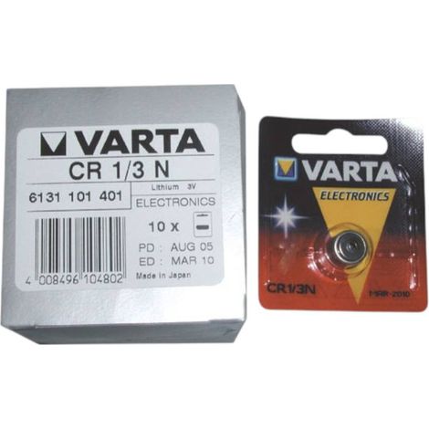 Pile lithium cr1/3n cr11108 3v