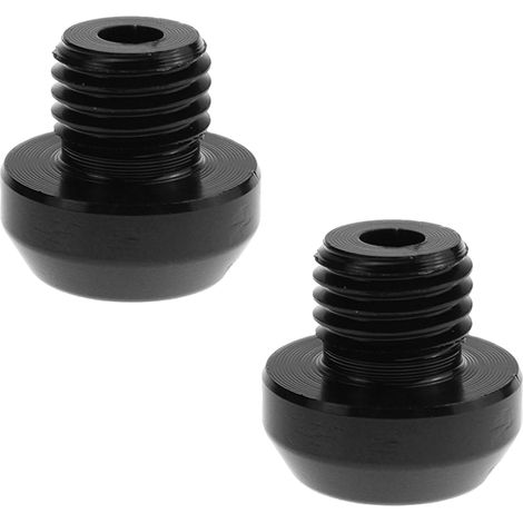 Bouchon De Rétroviseur - Aluminium M10 - Pour Moto Et Scooter - Lot De 2 (1/5)