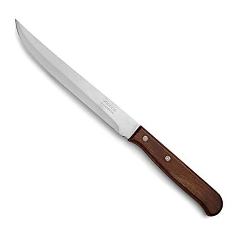 Coltello da cucina Arcos Latina 100600 in acciaio inox Nitrum e mango legno compresso con lama 13 cm in scatola (1/4)