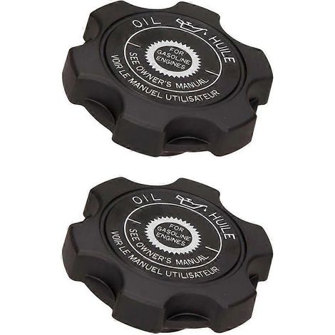 Lot de 2 bouchons de remplissage d'huile moteur pour voiture, référence 15610-P2A-000, compatibles avec Honda Accord, Civic et CRX (plastique). (1/5)