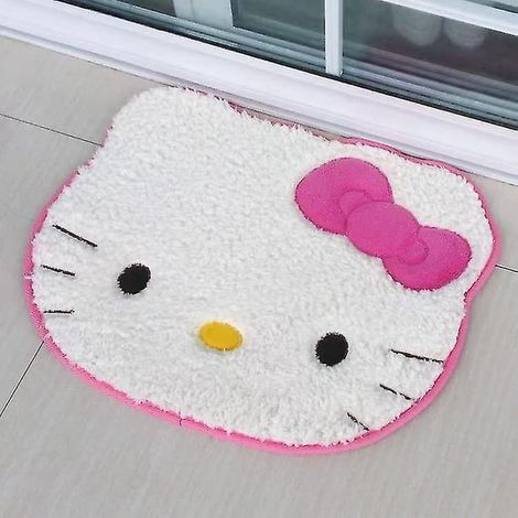 Tapis de sol antidérapant en daim blanc pour chambre, couloir, salle de bain, entrée absorbant l'eau, petit tapis de chevet pour maison, lot de 2, non glissant