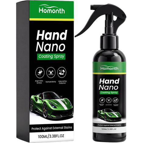 Automotive Nano Coating Spray - Enhances Car Surface Gloss and Brightens Appearance - Daily Maintenance Spray - 100ml (1/5)