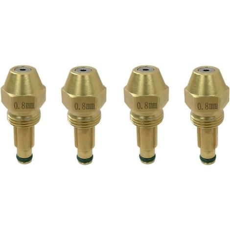 Pièces de rechange pour réchauffeur d'huile usée haute performance compatibles avec 30609-5, buse de siphon 30609-005, identiques aux pièces de rechange, lot de 4, version 0428 (1/5)
