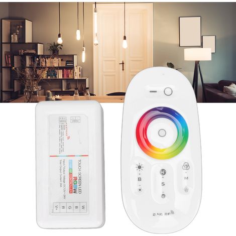 2,4-GHz-Funk-Touch-Dimmer DC12–24 V, Touch-RGBW-LED-Controller, Touch-RGB-Lichtleisten-Controller (1/5)