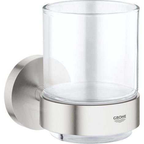 Essentials Verre en cristal avec support, Supersteel (40447DC1)