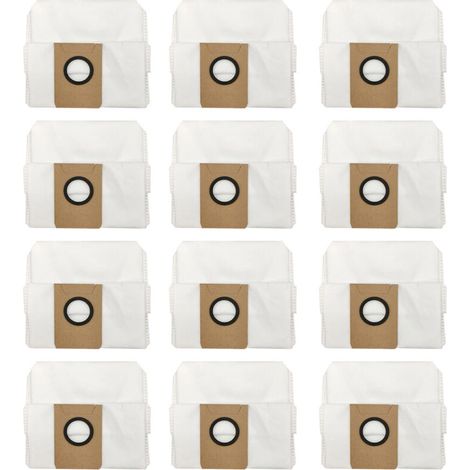 12 Beutel für den ECOVACS DEEBOT X1 OMNI Saugroboter, kompatibel mit der Ecovacs Deebot X1 e Omni-AquaForge Reinigungsstation. (1/4)