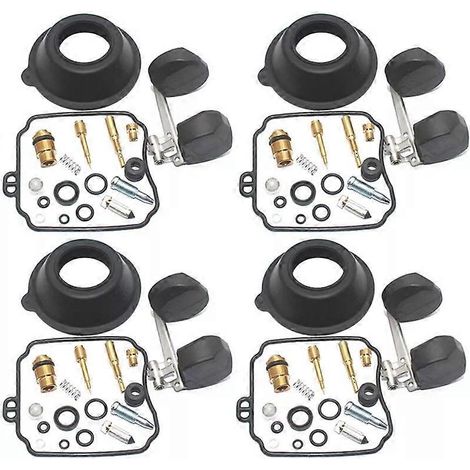 Adecuado para Yamaha XJ XJ600 Seca II 600 92-98 XJ600S Kit de reparación de carburador Flotador de diafragma()