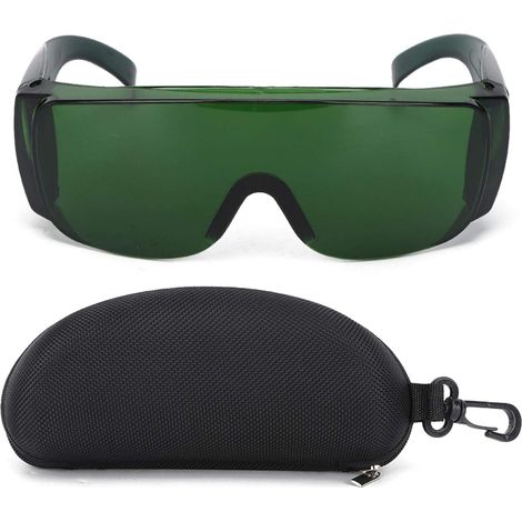BACHIN Laser Protective Goggles Laser Goggles Industrial Accessories Light Filter Protective Goggles(Green) (1/5)