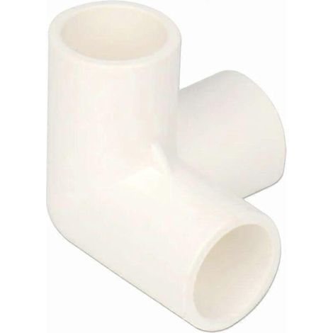 Packung mit 10 robusten 20-mm-3-Wege-PVC-Verbindern für Gewächshausmöbel