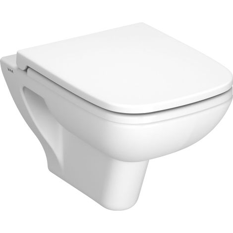 Vitra S20 520mm Projection Wall Hung Toilet - Standard Seat (1/5)