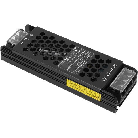 Alimentation LED 170-260V AC vers 12V DC 100W, transformateur de bande lumineuse, convertisseur à découpage (1/5)