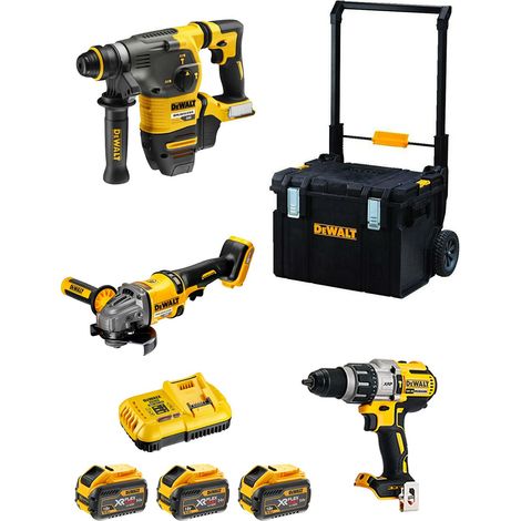 DeWALT Kit FVK381TSX3HD-QW 54V/18V (DCH333 + DCD996 + DCG418 + 3 x 9,0 Ah + DCB118 + DS450 DWST1-75668) (1/5)