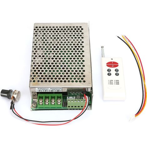 Drahtlose Fernbedienung für 12V 24V 30V 30A Motordrehzahlregler mit Reversierfunktion