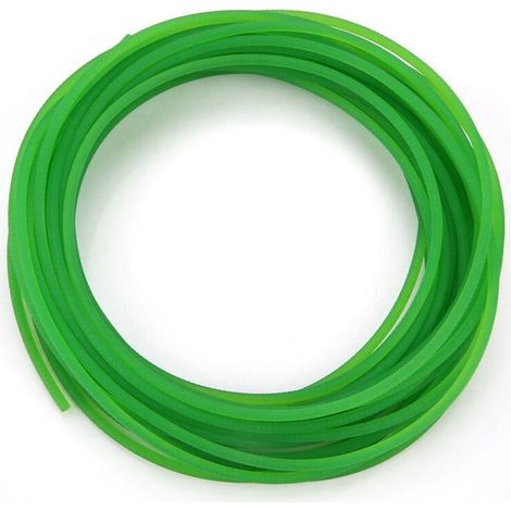 Jeffergarden Green Rough Surface PU Round Belt for Transmission (4 mm x 10 m) (1/5)