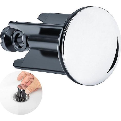 bouchon De Lavabo Universel 40mm Bouchon Vacuation Avec Joint En Caoutchouc Pour Bidet Salle Bain (1/5)