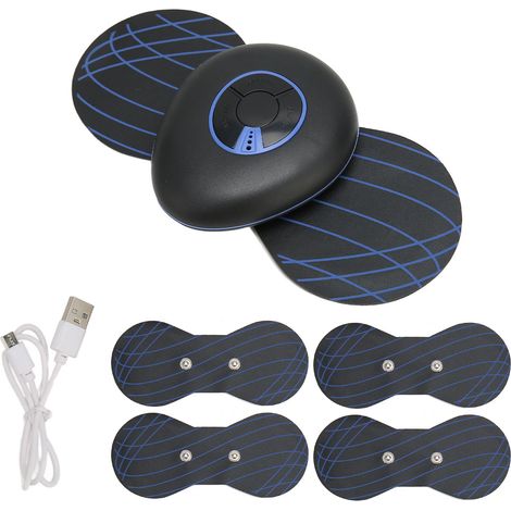 Nackenmassagekissen, Mini-Lymphdrainage, 6 Modi, bioelektrisches USB-Laden, verstellbares Nackenmassagekissen - AquaForge (1/5)