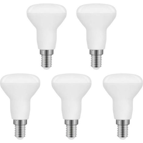 Lot de 5 Ampoule LED R50 E14 5W Blanc Froid 650K Non Dimmable pour Salon Cuisine (1/4)