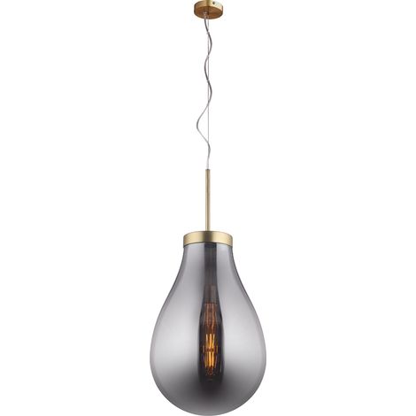 Hängelampe Lumineca Hatann L 50x80 cm Smoky