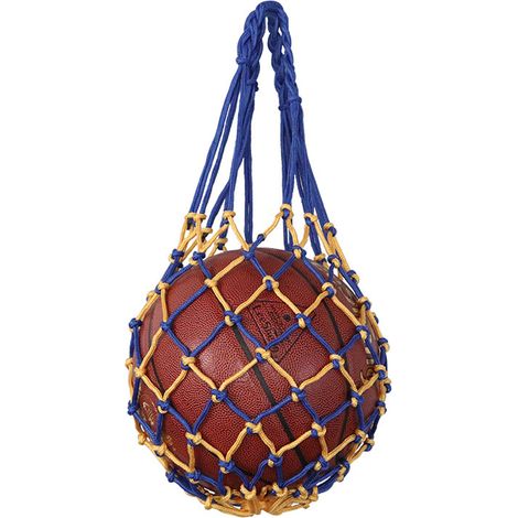 Bolsa De Red Para Balones - Resistente Poliéster Con Costuras Reforzadas - Para Fútbol Baloncesto Voleibol Handball - 1 Unidad (1/5)