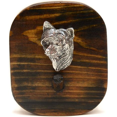 Perro Crestado Chino - colgador de correa, colgador de medallas con un perro, gancho para llaves de Art-Dog (1/4)