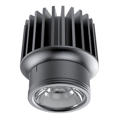 Faretto Incasso Dynamic Alluminio Nero Led 15W 2700K Luce Calda (1/2)
