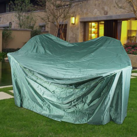 Schutzplane Outdoor Abdeckplane Terrassenmöbel Abdeckung für Gartenmöbel, 420D Polyester, LxBxH 210x250x95 cm