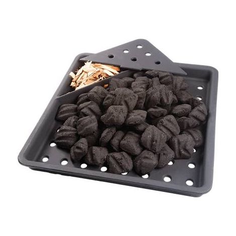 Plateau à charbon de bois et à fumaison pour barbecues à gaz Napoléon