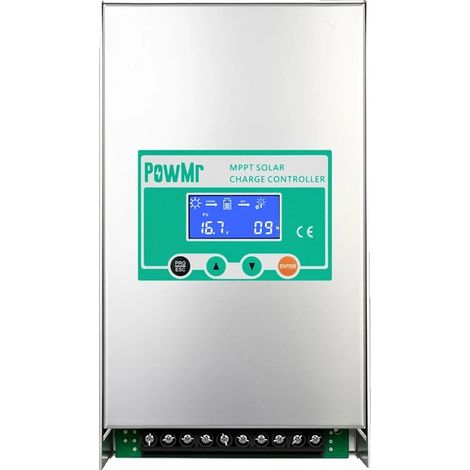 Contrôleur de Charge Solaire, Technologie MPPT, Compatibilité avec Plusieurs Tensions, MPPT 100A (1/2)