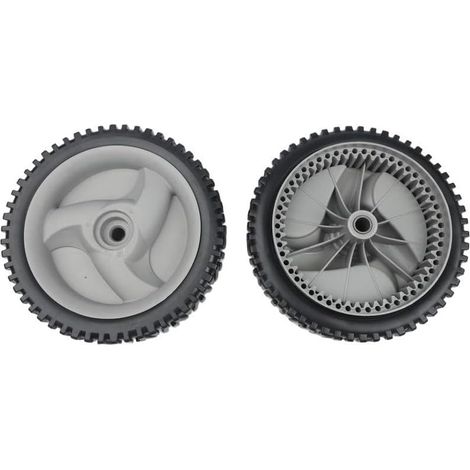 Paire de roues avant de rechange pour tondeuse à gazon Craftsman 532402657 194231X460-53 avec alésage de 1,27 cm (1/5)