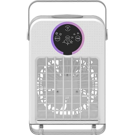 3-in-1 tragbare Klimaanlage, 700-ml-USB-Luftkühler mit 3 Geschwindigkeitsstufen (1/5)