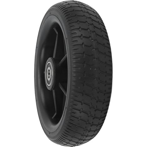 Roue de scooter électrique de 6,5 pouces, pleine, en caoutchouc antidérapant et anti-éclatement, avec moyeu de rechange (1/5)