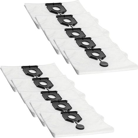 Sacs d'Aspirateur Karcher 2.889-154.0, Lot de 10, 420 x 645 mm, Compatible avec NT 30/1 Ap L et NT 30/1 Ap Te L (1/5)