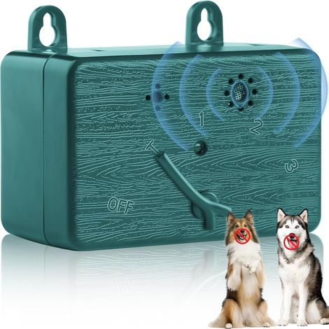Dispositif anti-aboiement, Contrôleur d'aboiements pour chiens, Répulsif ultrasonique, Mini répulsif sonore – Portée de 15 m (50 ft) – Sans danger pour les chiens (1/5)